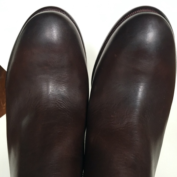 NEW Frye Women Ankle Bootie Brown Leather Size 8.5 - Picture 5 of 10